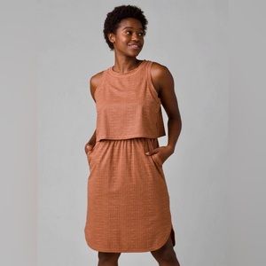PrAna Railay Dress in Terra Gingham